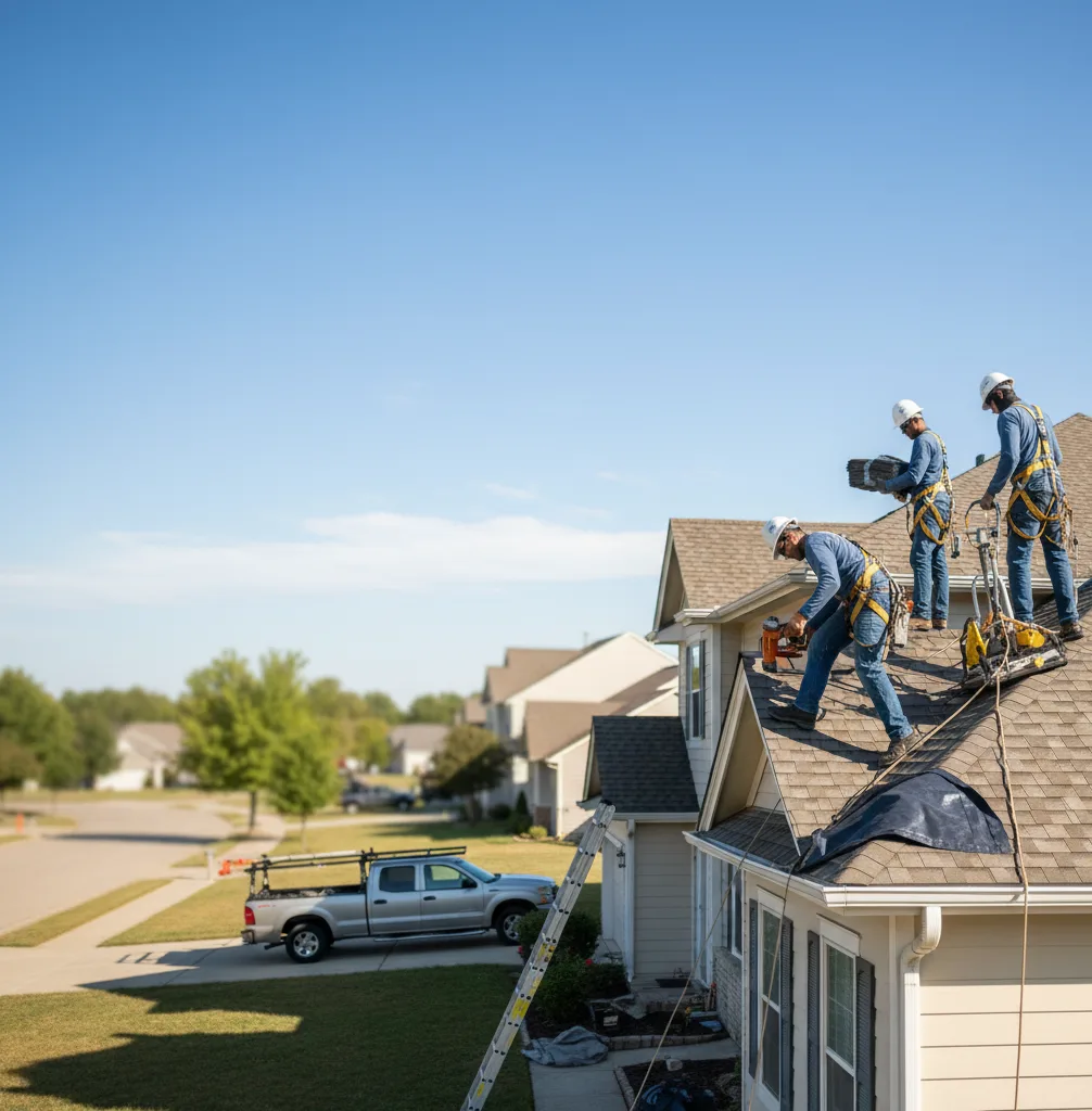 Roof Repair in Merrill
